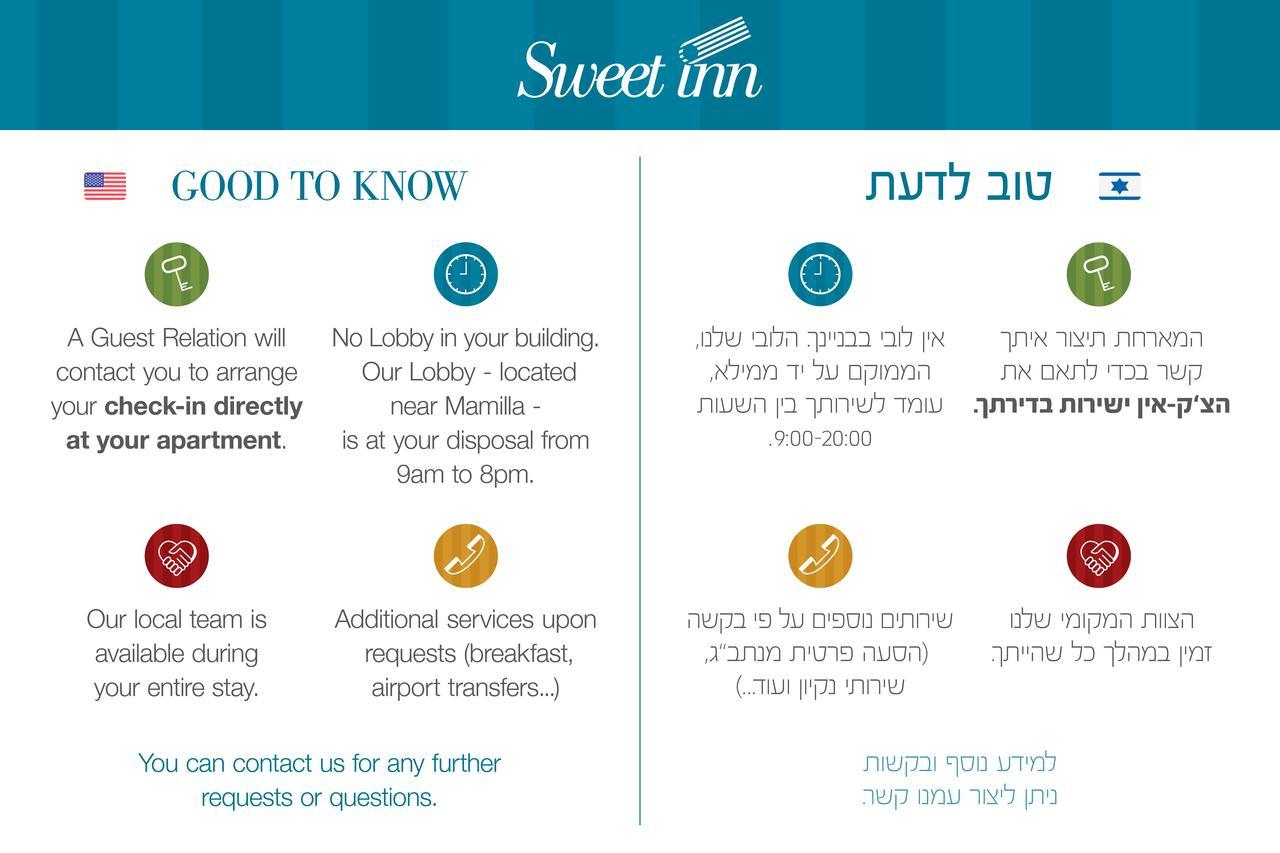 Sweet Inn- Talbieh Jerusalem Ngoại thất bức ảnh